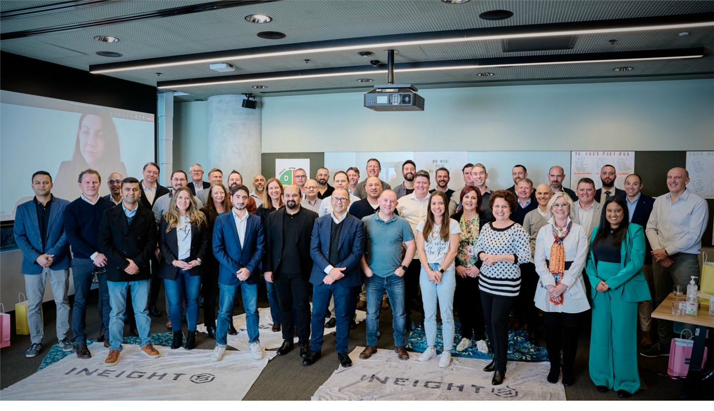 Robert Bryant with the InEight APAC team